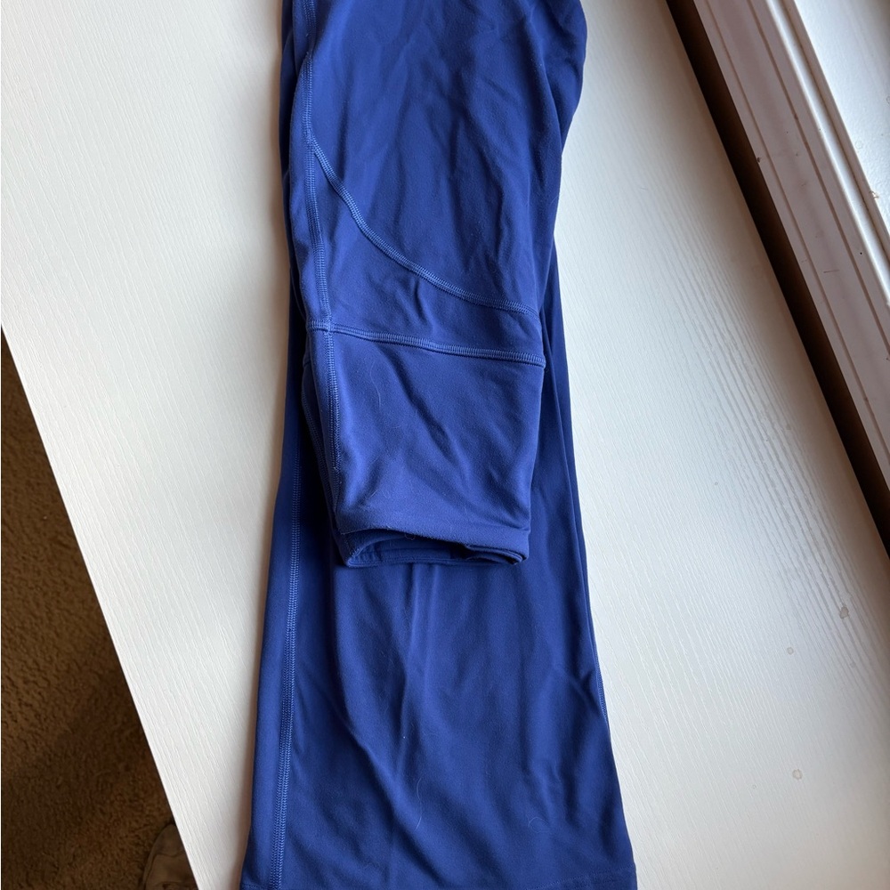 Blue Athletic Leggings